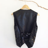 Moonbeam--Vintage Sequin Star Vest